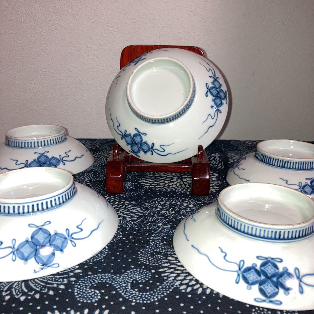 鍋島皿五点　古美術