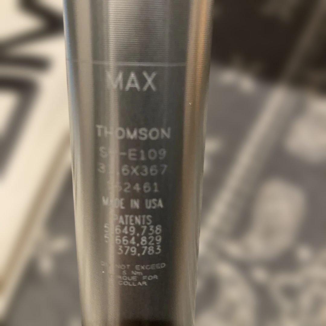 トムソン エリート シートポスト 31.6 350mm