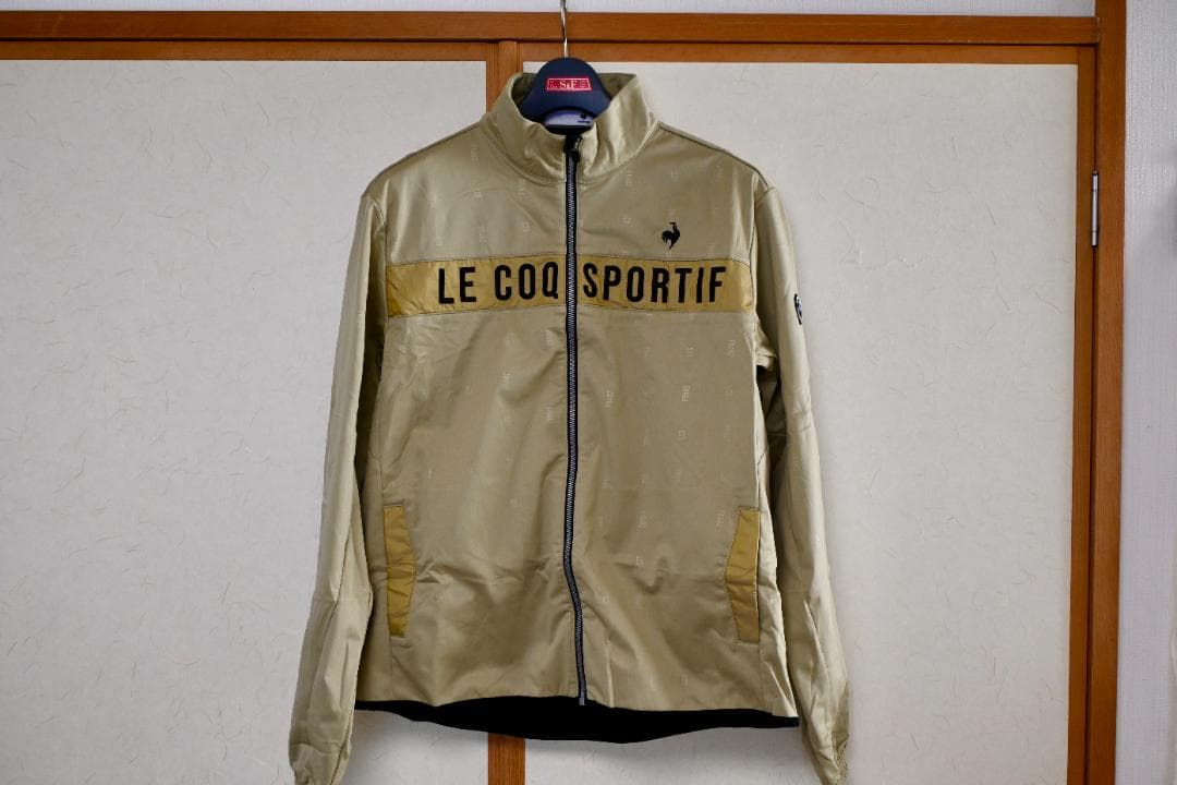 【1回着用】LE COQ SPORTIF ベージュジャケット LL