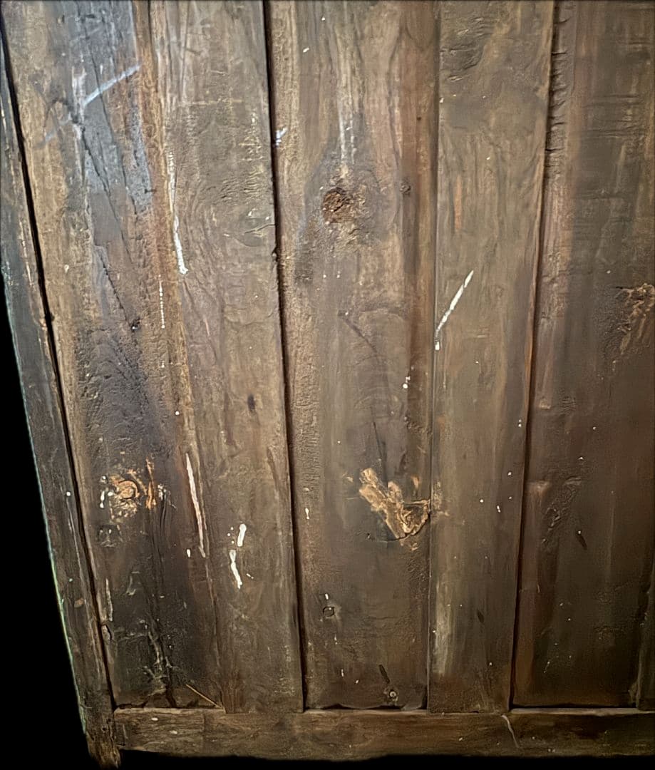 アンティーク キャビネット 民芸 家具 ビンテージ インド/フランス 食器棚