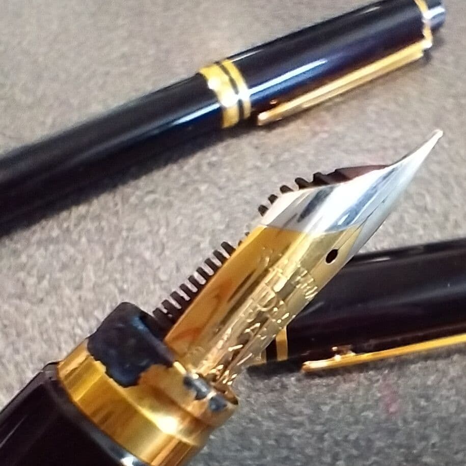 Waterman万年筆ペン先18金とボールペンのセット