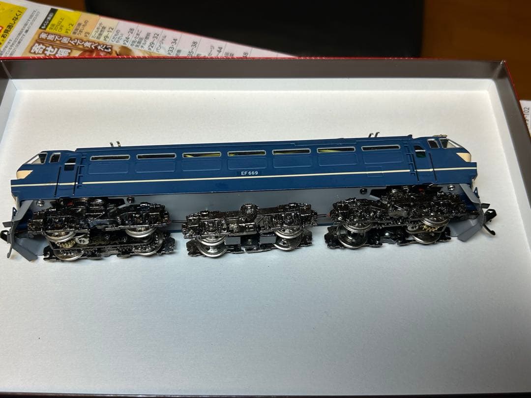 カツミ（ＫＴＭ）ＨＯゲージ　ＥＦ６６形　電気機関車