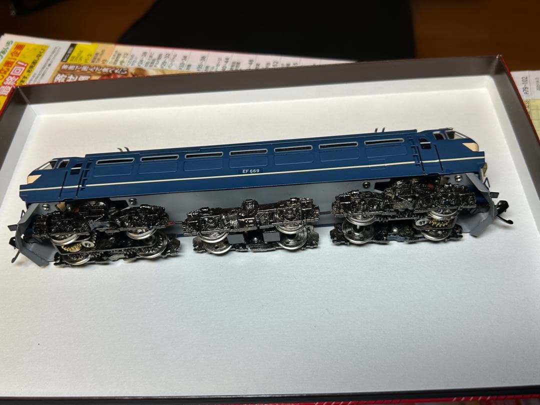 カツミ（ＫＴＭ）ＨＯゲージ　ＥＦ６６形　電気機関車