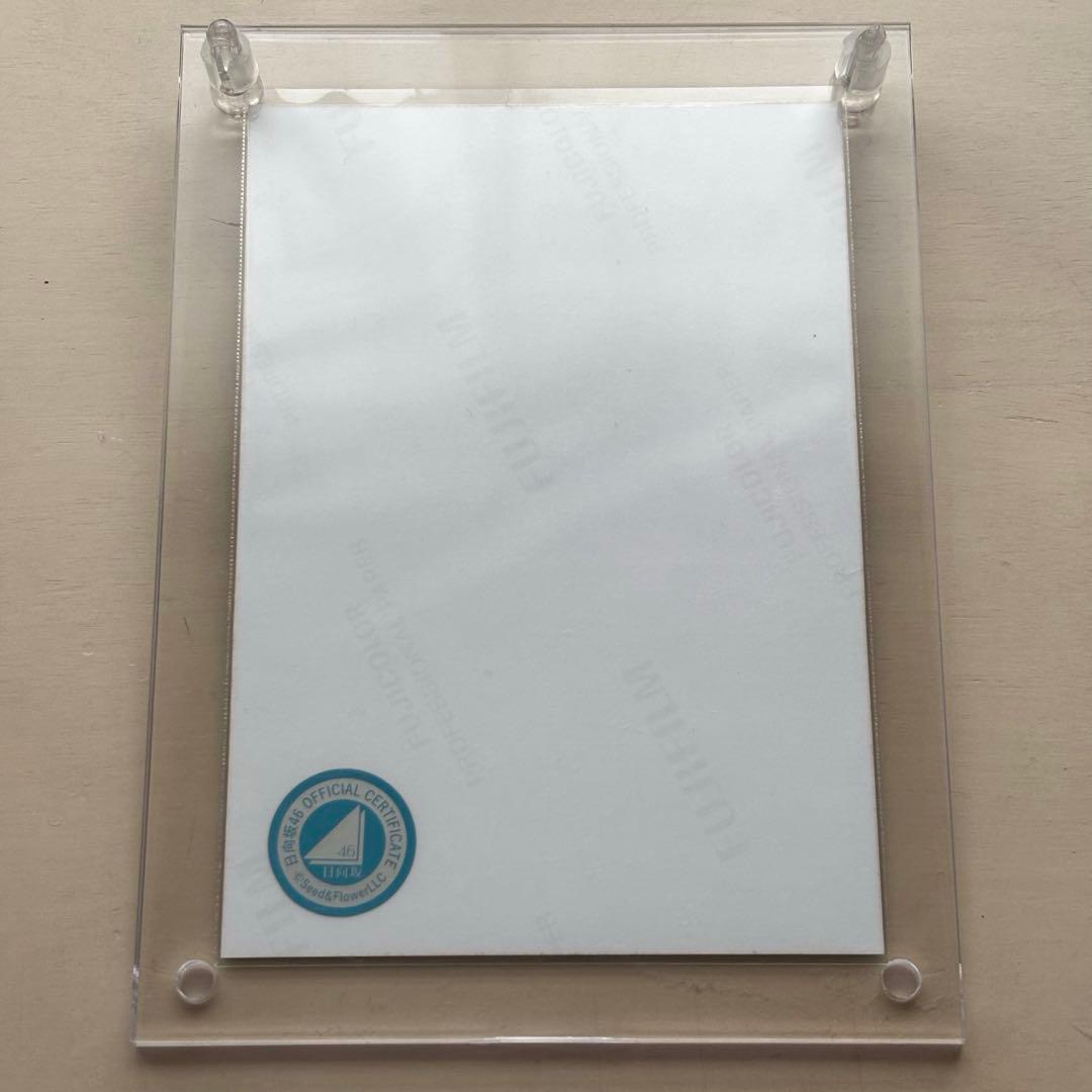 日向坂46 生写真 佐々木美玲 21サンタ衣装ヨリ 直筆サイン