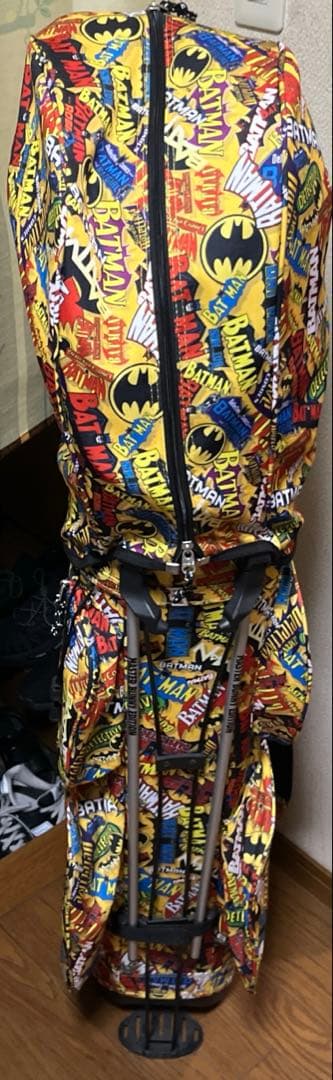 MASTER BUNNY×バットマンコラボ限定品 中古キャディバッグ　レア