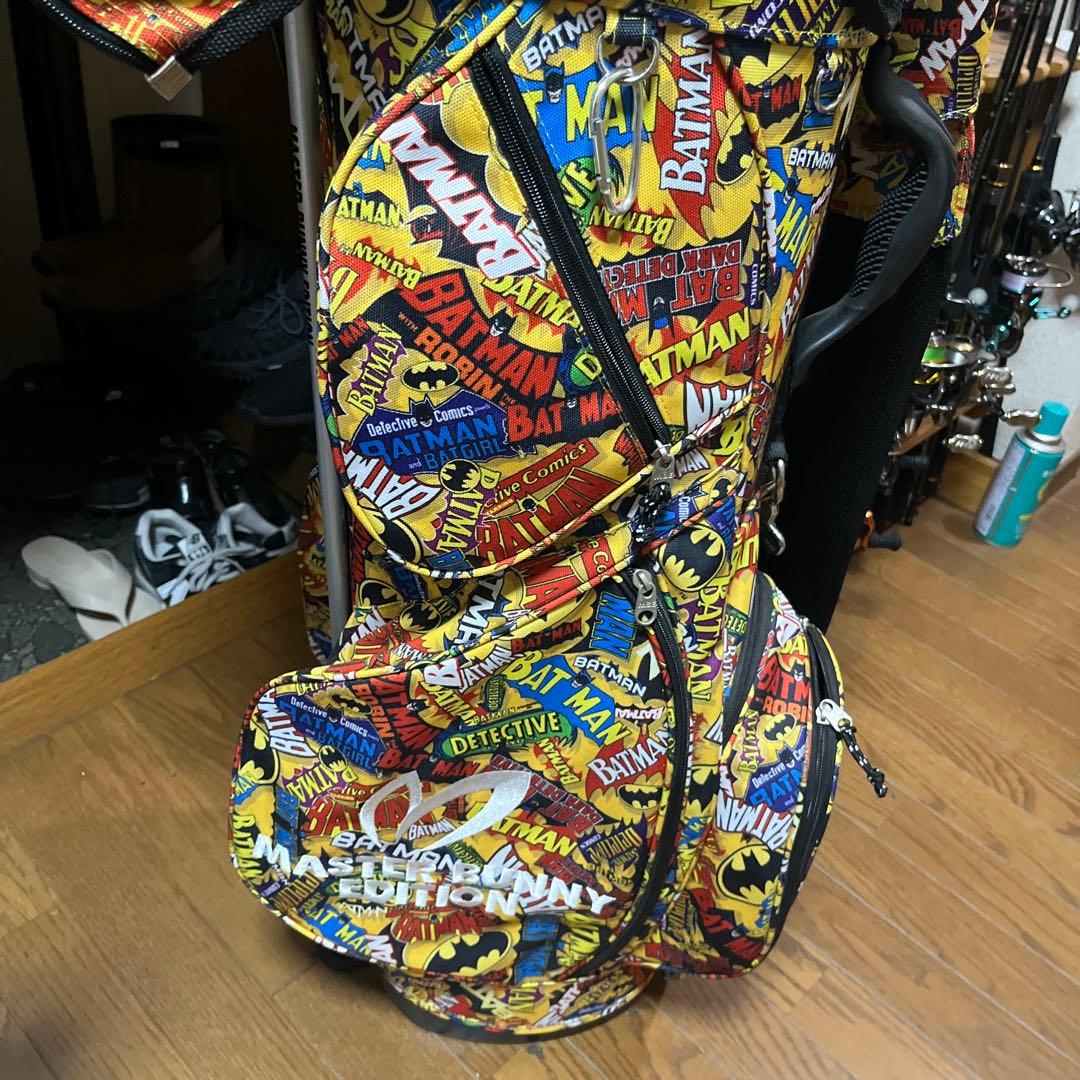 MASTER BUNNY×バットマンコラボ限定品 中古キャディバッグ　レア