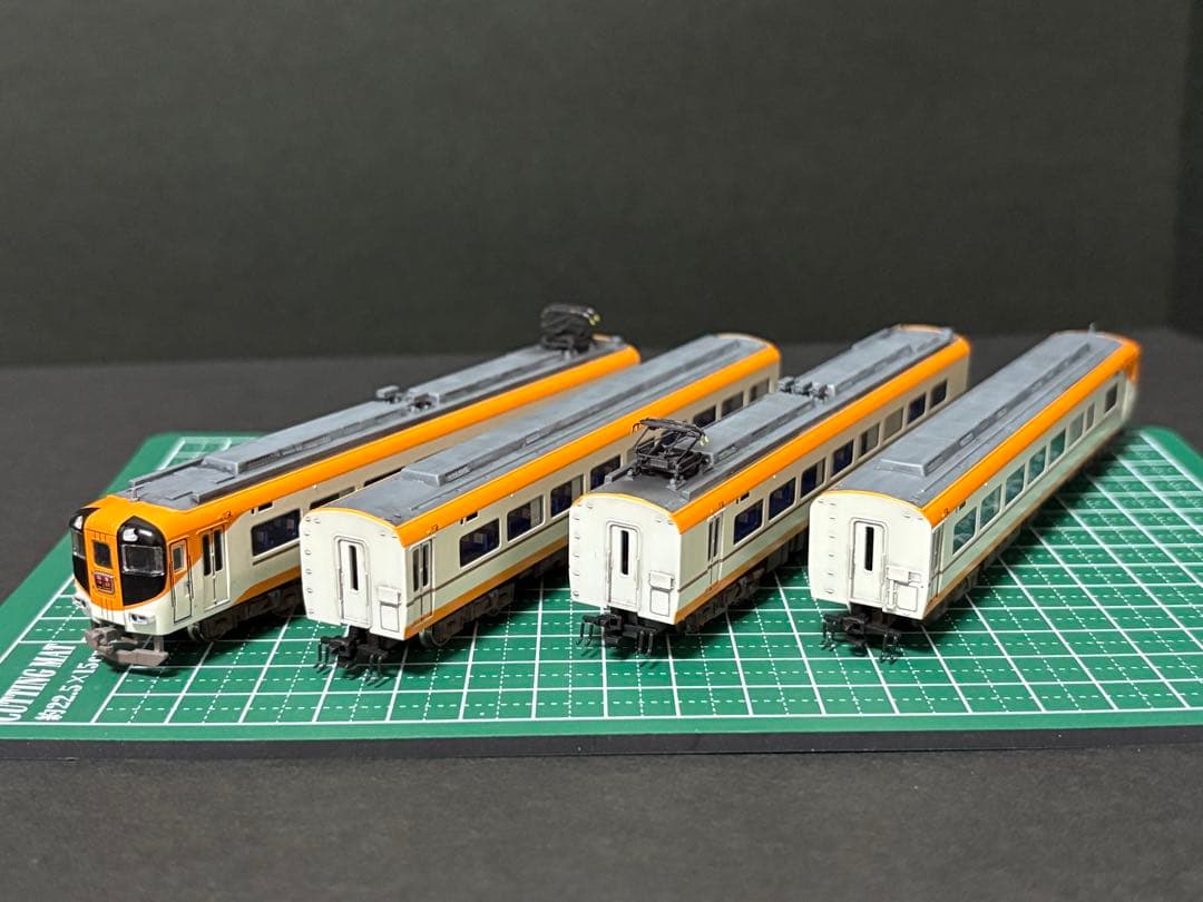 【加工品】グリーンマックス 近鉄12410系サニーカー 4両セット