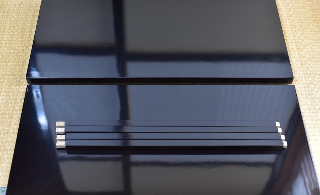 弘徳造　真塗台子組立式【極上品】飾り棚　お茶道具／共箱