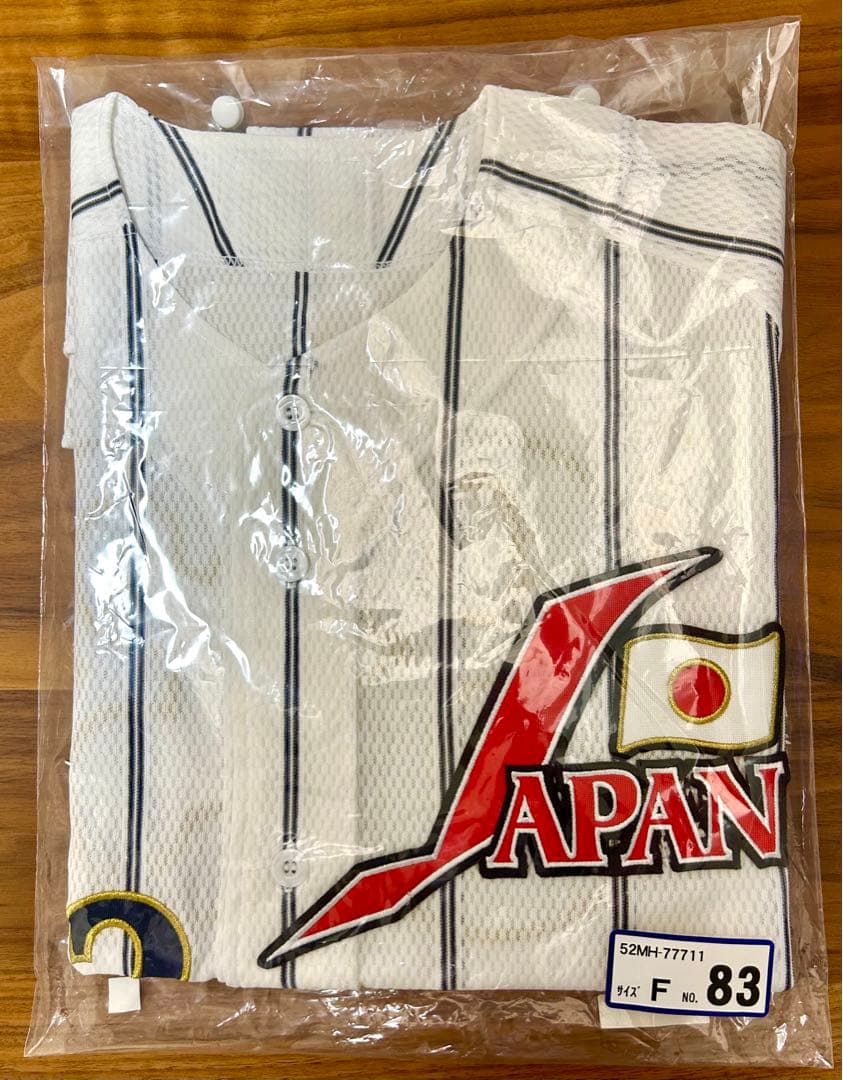 超美品【2008 北京オリンピック】日本代表ユニホーム 上衣 背番号83