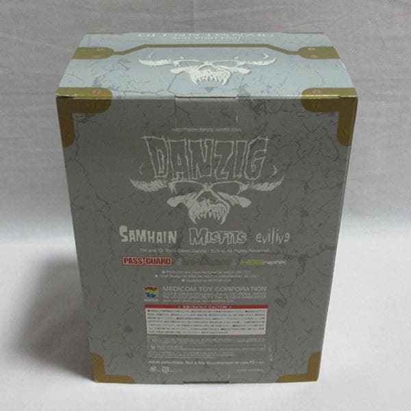 メディコムトイMISFITSミスフィッツグレンダンジグフィギュアソフビ人形箱付き