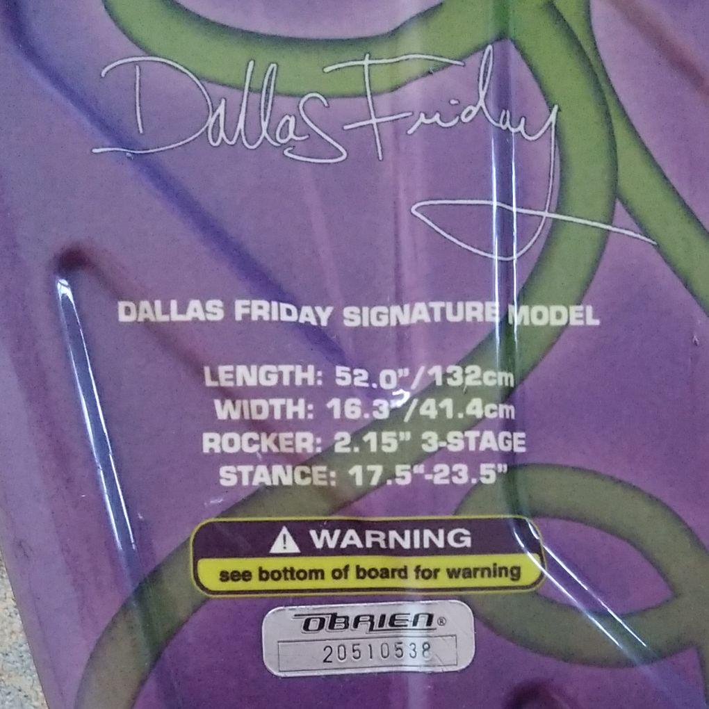 ウエイクボード  OBRIEN®   DALLAS FRIDAY  MODEL