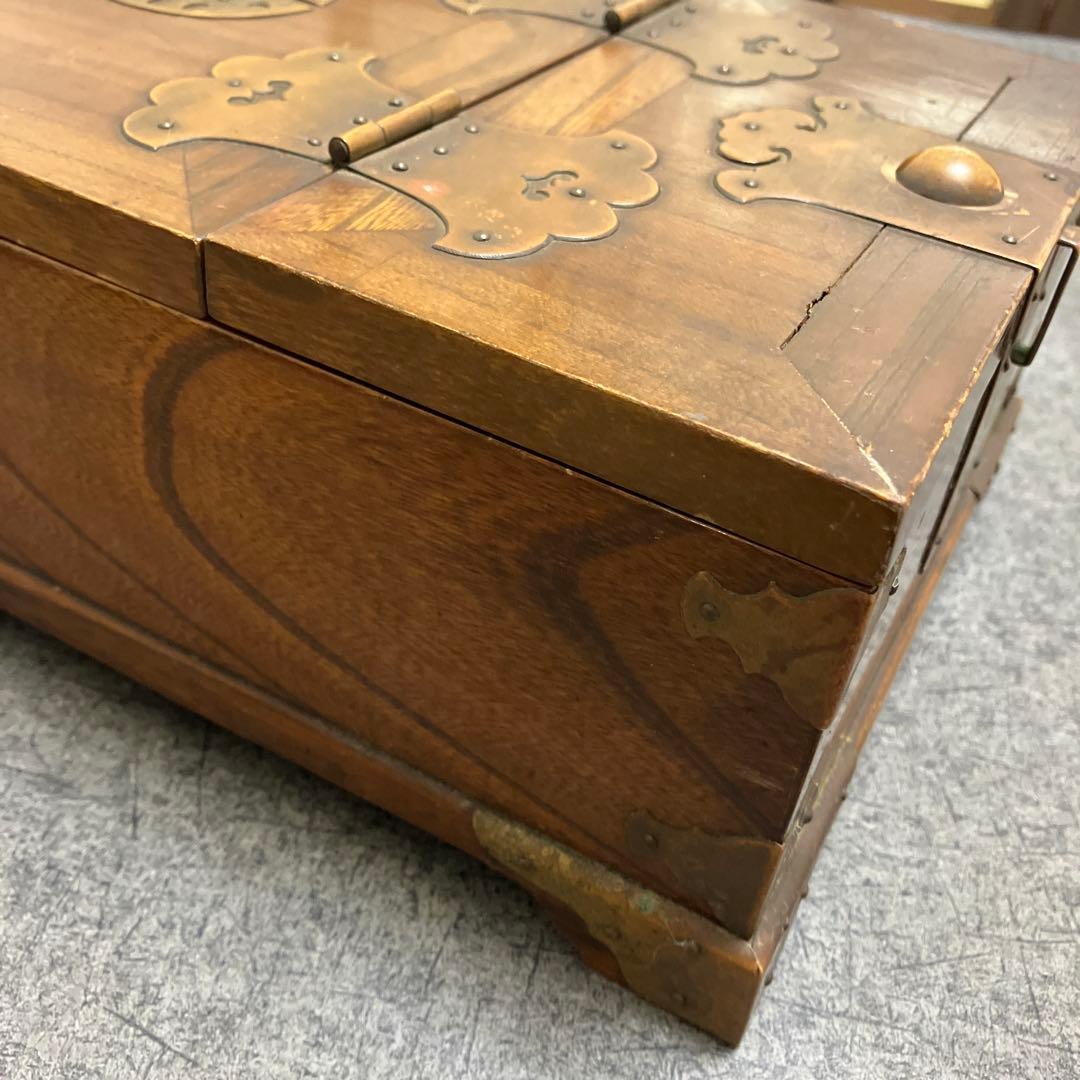李朝家具　収納箱　木製　アクセサリーケース