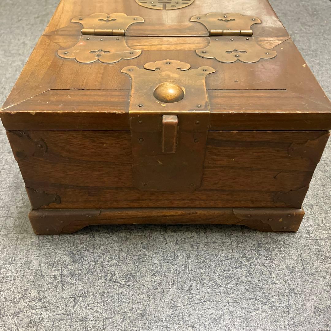 李朝家具　収納箱　木製　アクセサリーケース