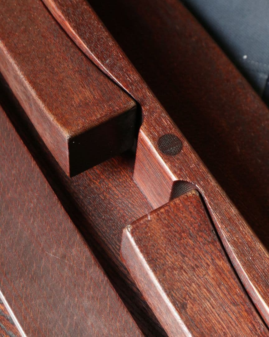 栓(セン)の小判型ちゃぶ台　古道具 古家具 アンティーク レトロ カフェ 古民家