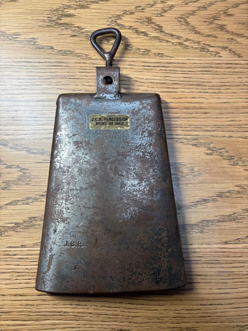 J.C.R. PERCUSSION カウベル ハーフムーン マンボベル