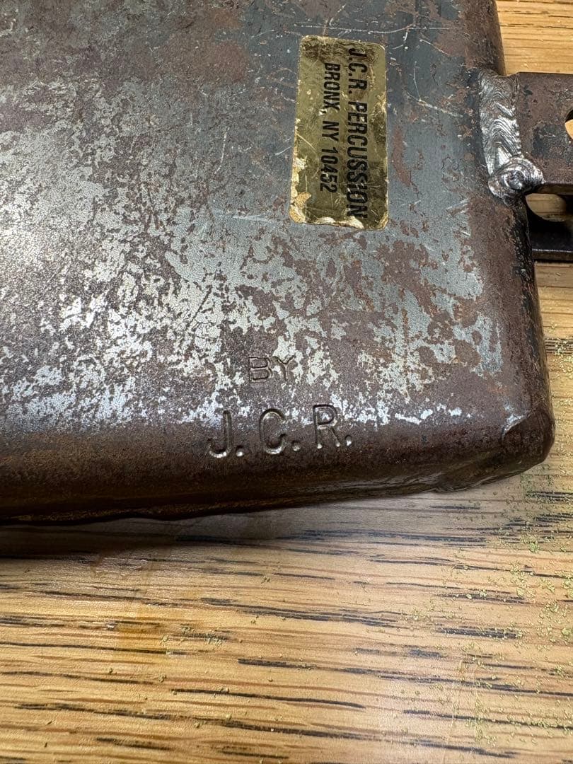 J.C.R. PERCUSSION カウベル ハーフムーン マンボベル