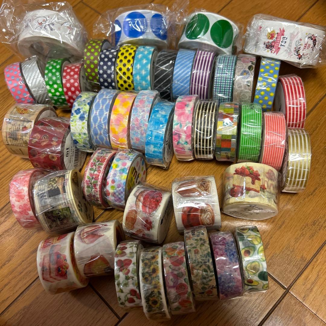 マスキングテープまとめ売り★新品未使用品⭐️紙モノ大量