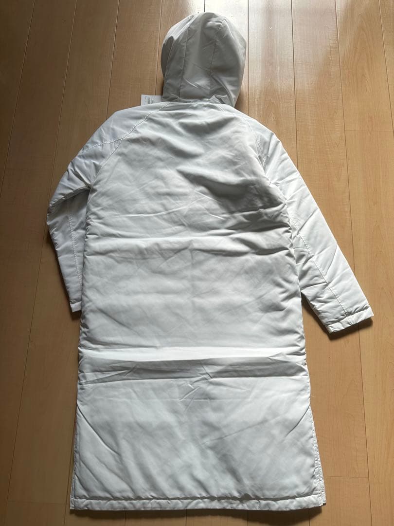 デサント ベンチコート ロングコート M ホワイト 新品未使用品