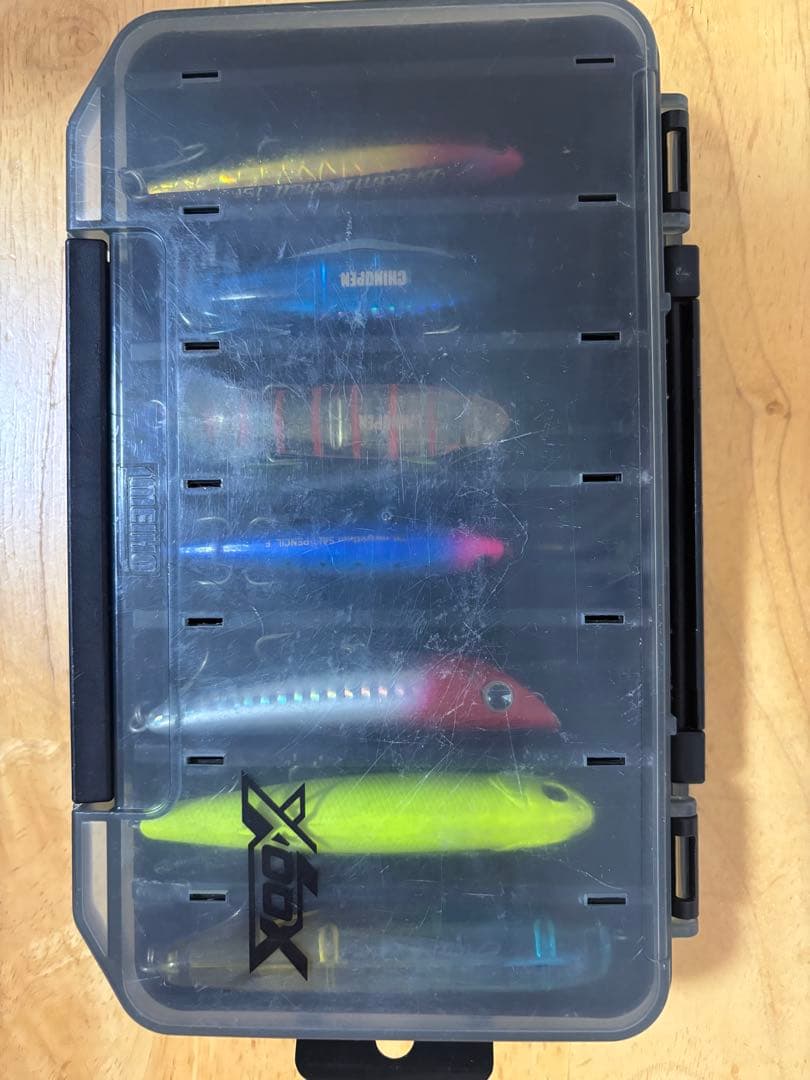 ルアー　14個セット　リバーシブルケース付き　チニング トップ