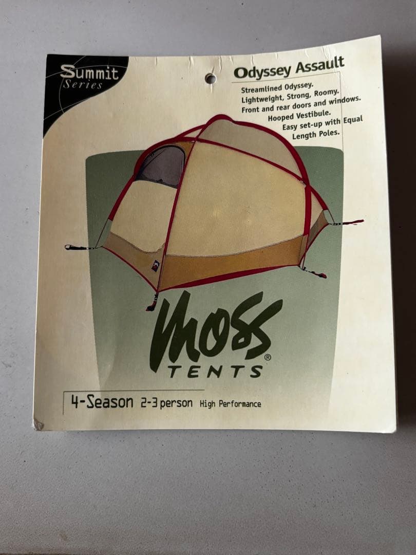 ◎希少なMOSS Odyssey Assault、程度良好の個体！