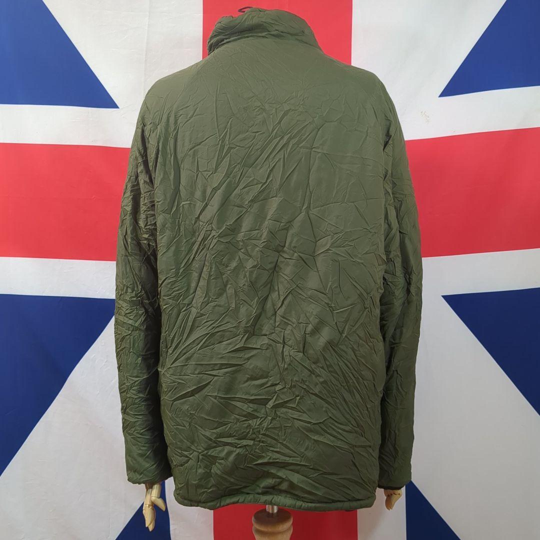 イギリス軍リバーシブルオリーブ/サンドサーマルジャケット（収納袋付）【実物美品】