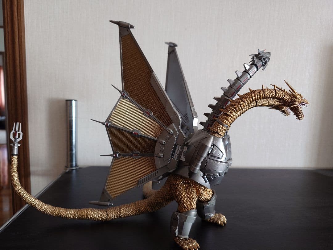 【中古良品】S.H.MonsterArts メカキングギドラ 新宿決戦Set