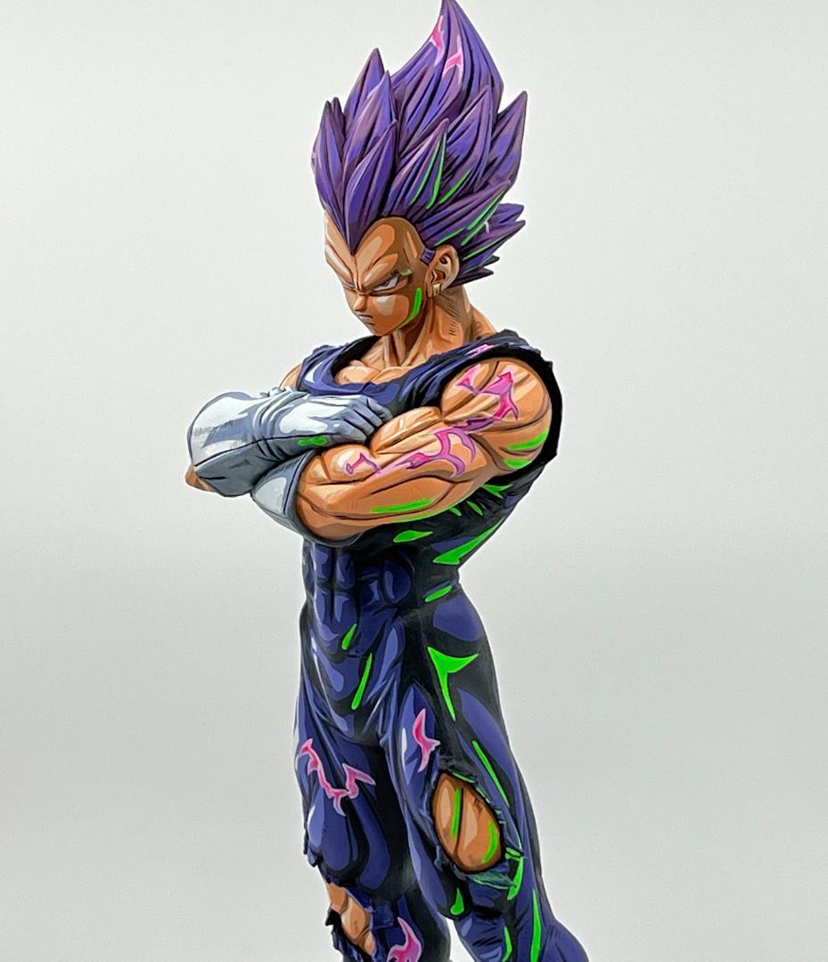 ドラゴンボール超 破壊神ベジータ 我儘の極意 二次元彩色 リペイント フィギュア