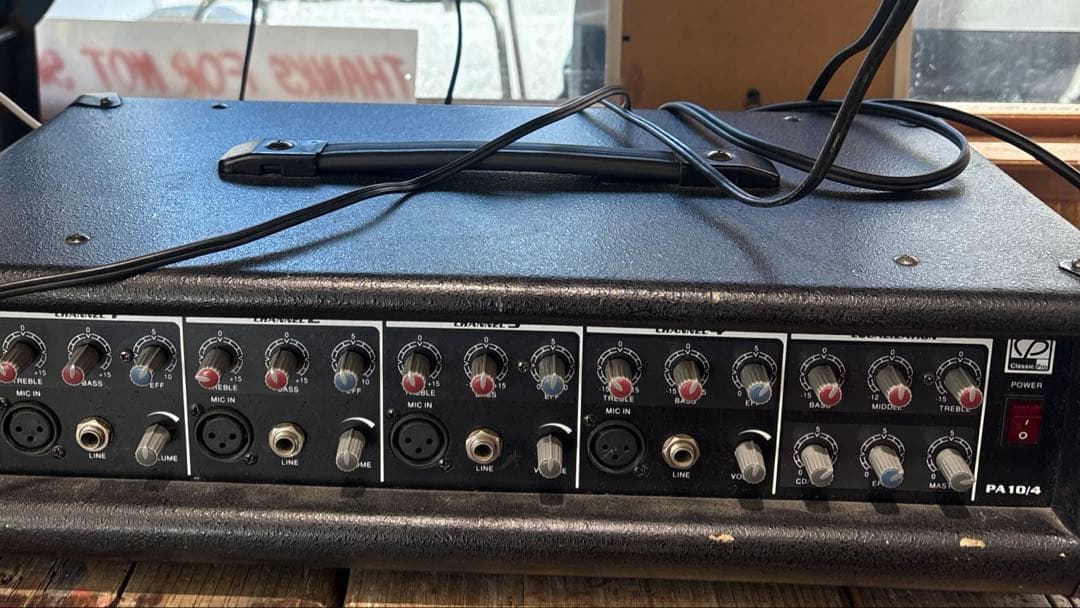 スピーカー2台+ミキサー+ターンテーブル2台セット