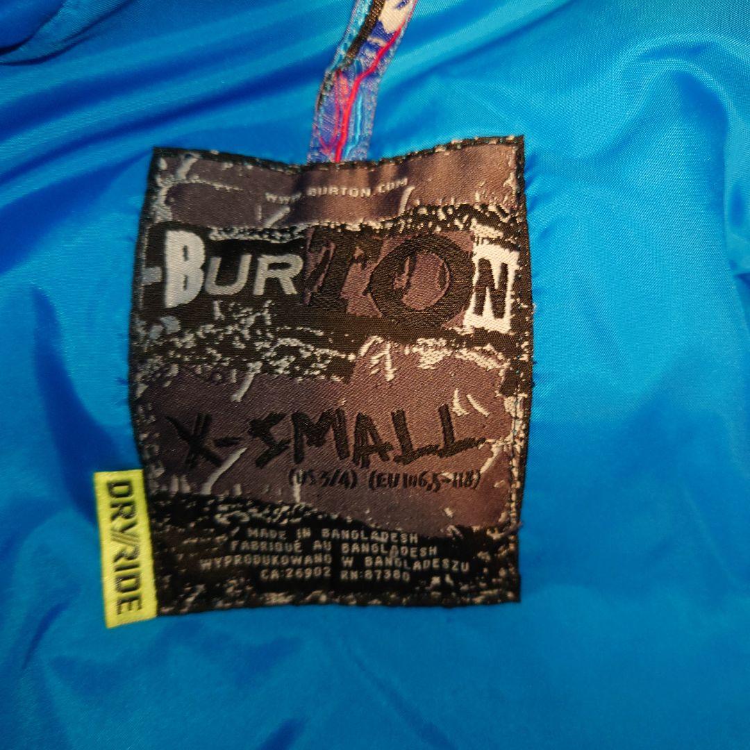 Burton 子ども用スキーウェア 青