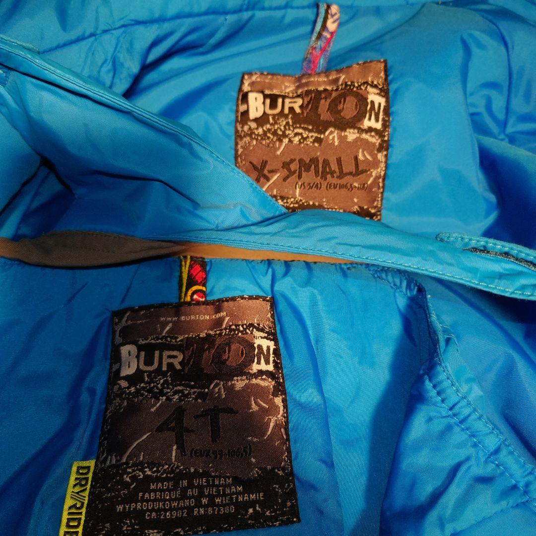 Burton 子ども用スキーウェア 青