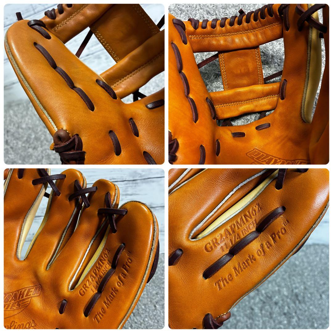 【美品】Rawlings プレイメーカー 軟式 内野手用グローブ 右投げ