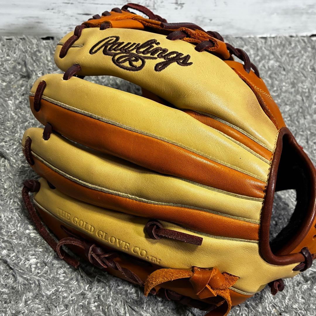 【美品】Rawlings プレイメーカー 軟式 内野手用グローブ 右投げ