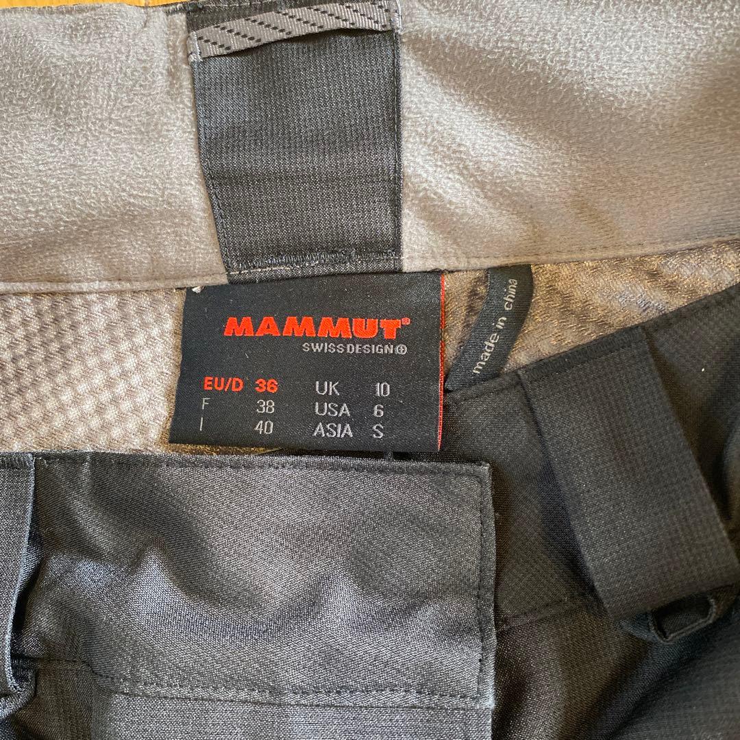 マムートのスキーウェア上サイズMパンツサイズS