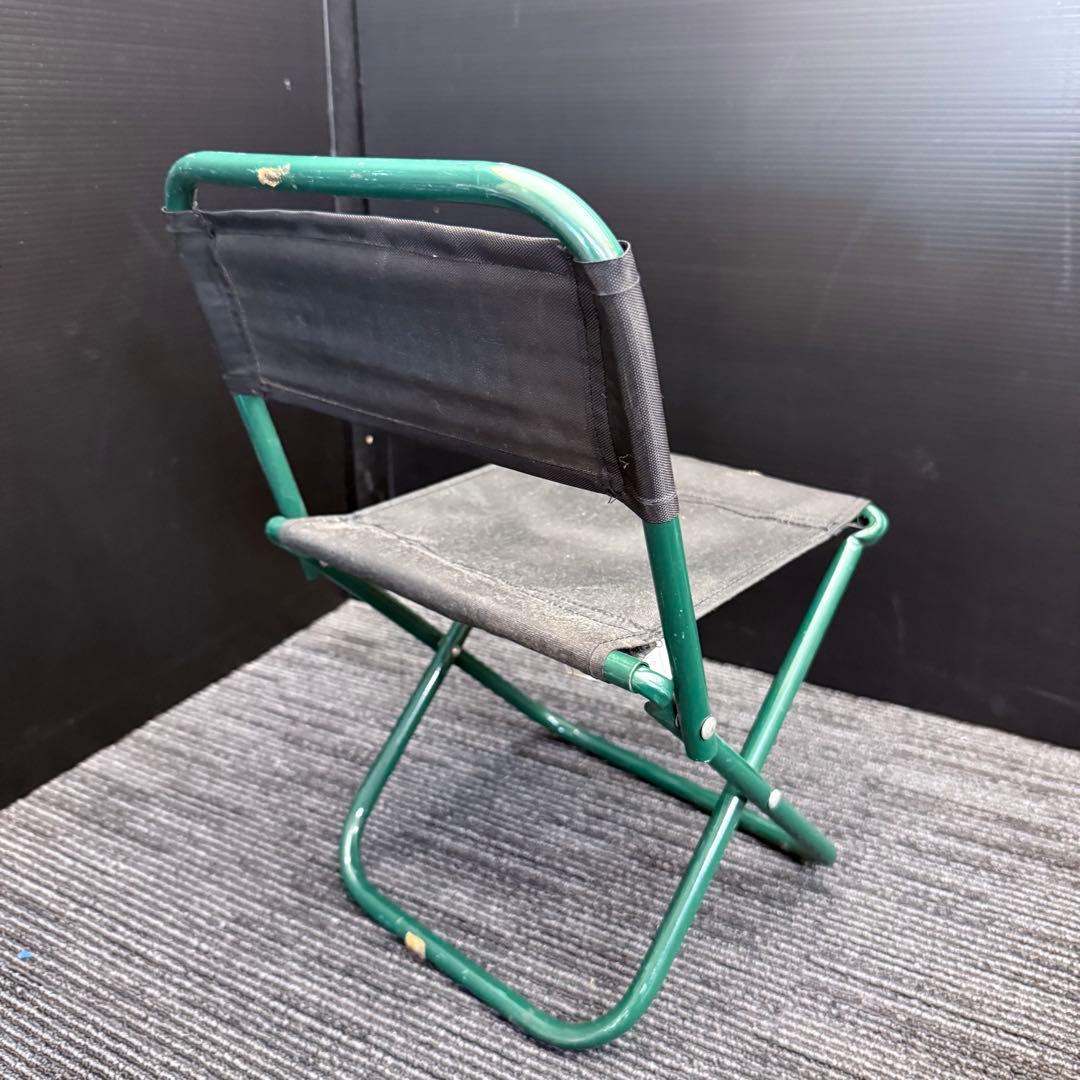 レトロ 緑 グリーン 折りたたみ イス 椅子 チェア レトロ インテリア