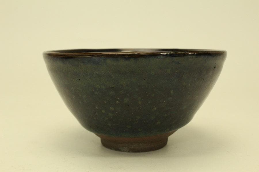 茶道具 唐物 中国美術 天目茶碗 台 二件(ZE661)