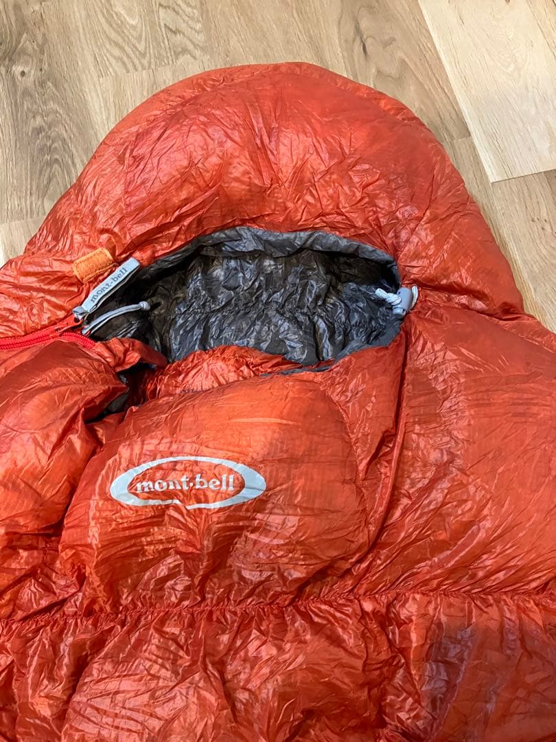 モンベル　ダウンハガー#1 コンプレッションバック付き