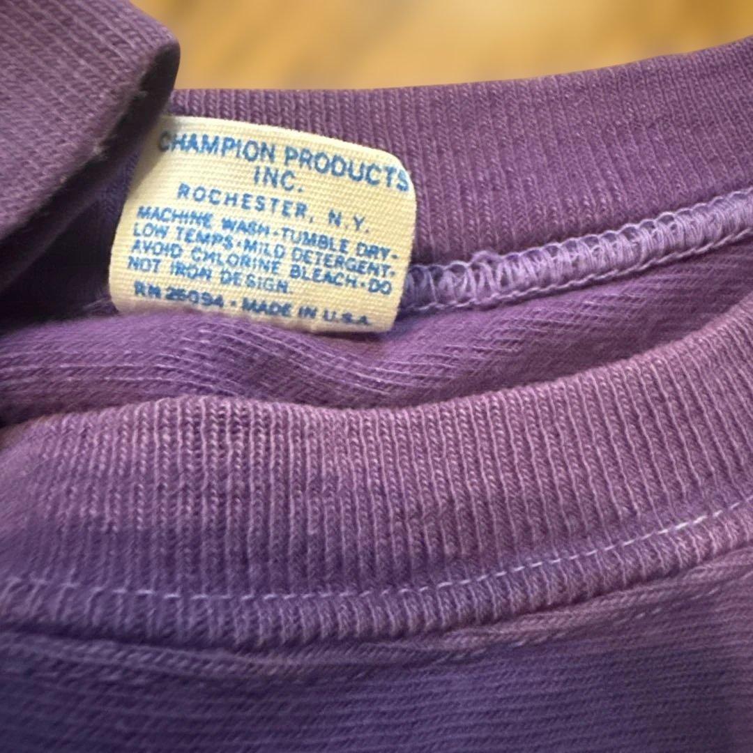 Champion チャンピオン　70s バータグ　フットボールシャツ XL