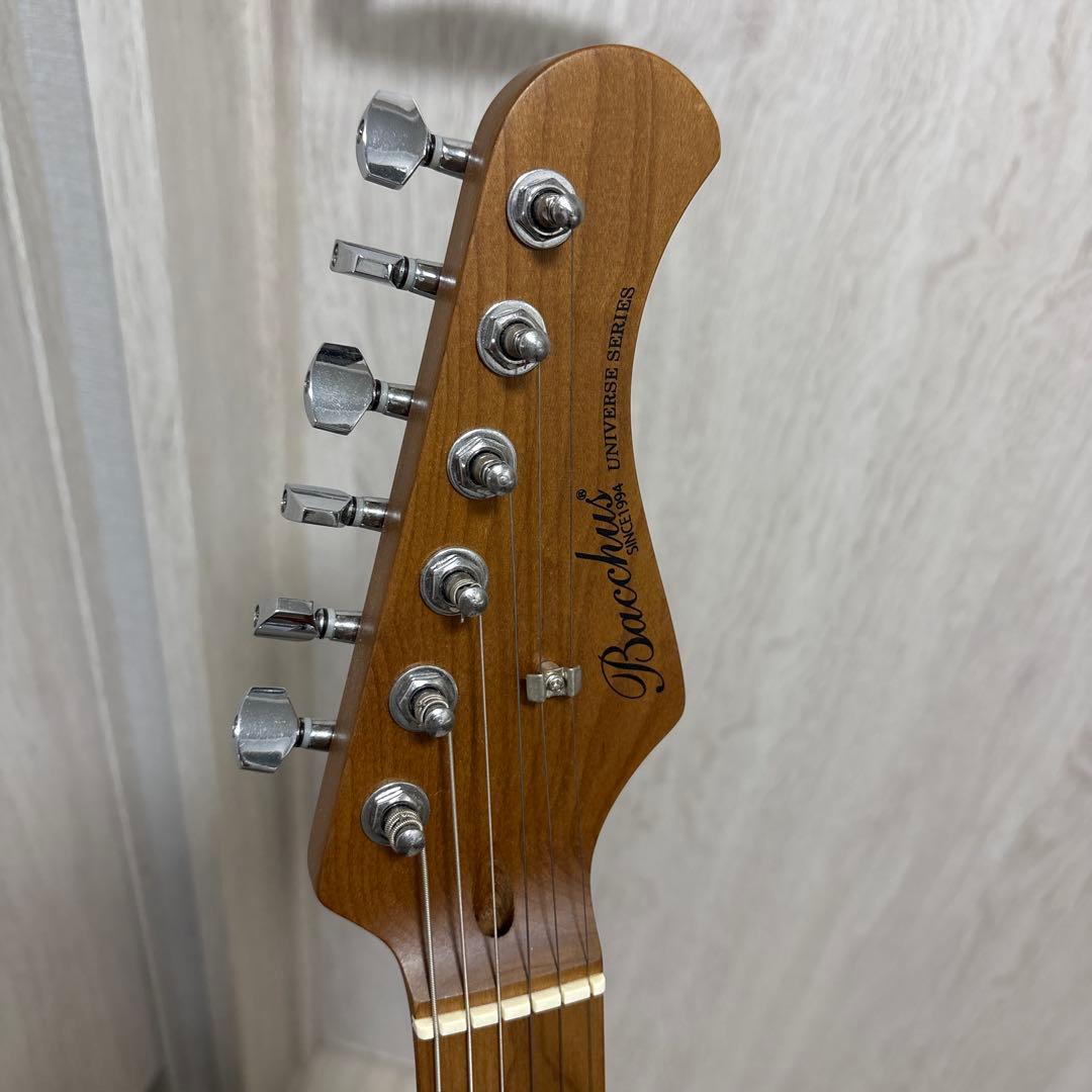 Bacchus カスタム改造ギター