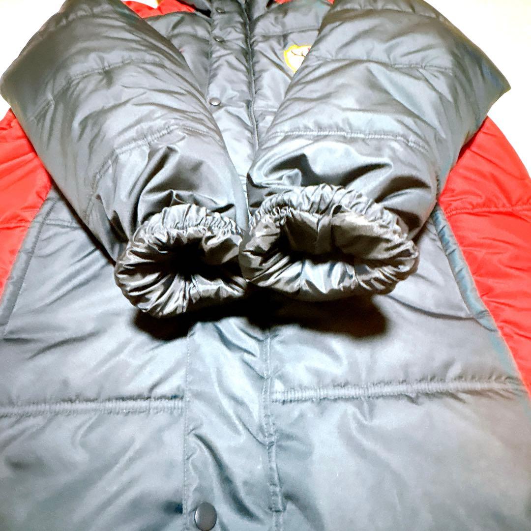 NIKE ベンチコート XL 支給品 可能性あり ネイビー×レッド 非売品 鹿島