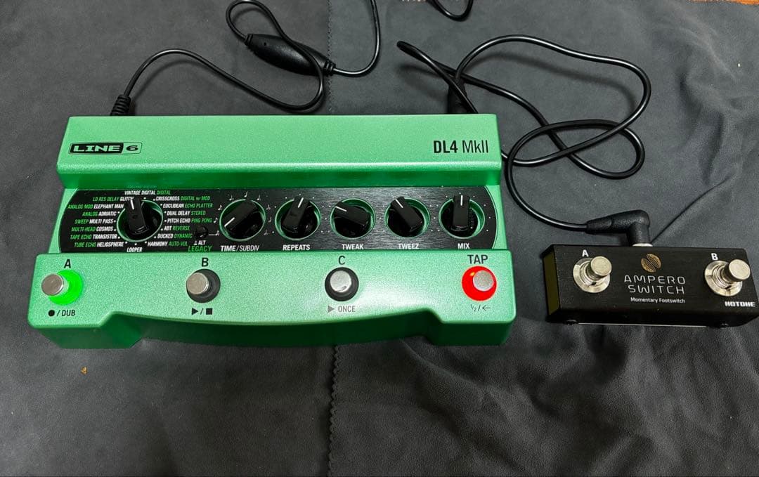 LINE6 DL4MKⅡ + HOTONE AMPERO SWITCHセット
