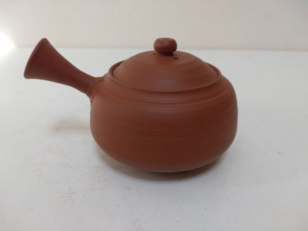 は*み様 常山窯 朱泥 茶注 共箱 共布 煎茶道具 茶道具 急須