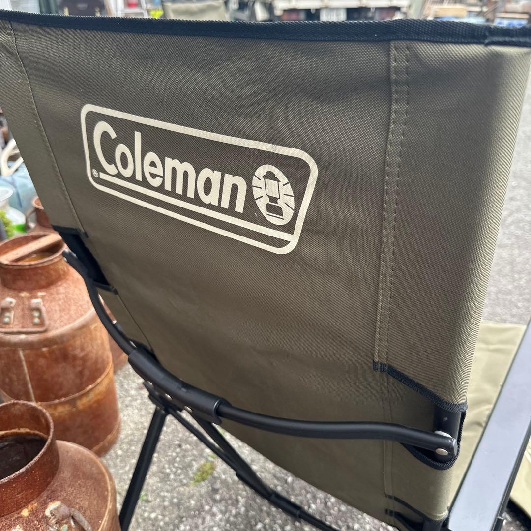 最終お値下げ‼️コールマン レイチェア オリーブ 2脚セット中古