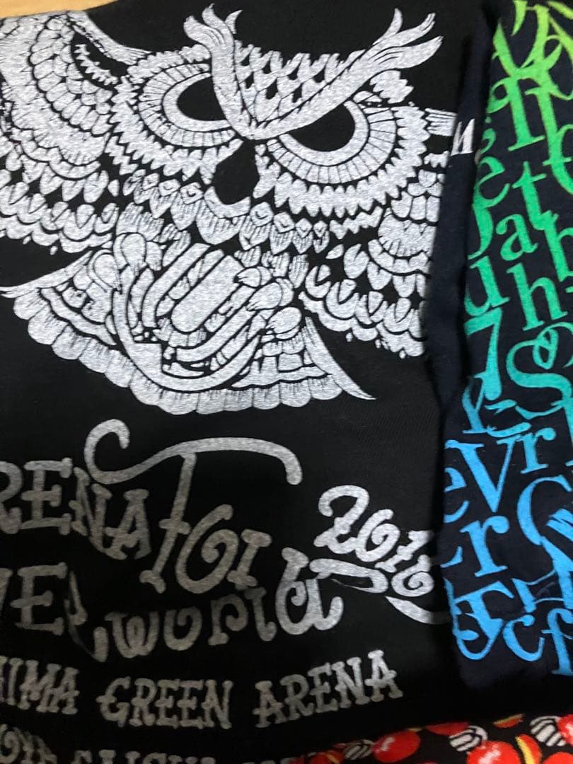 UVERworld グッズ グローブ ゴールド Tシャツ ハンカチ バンダナ