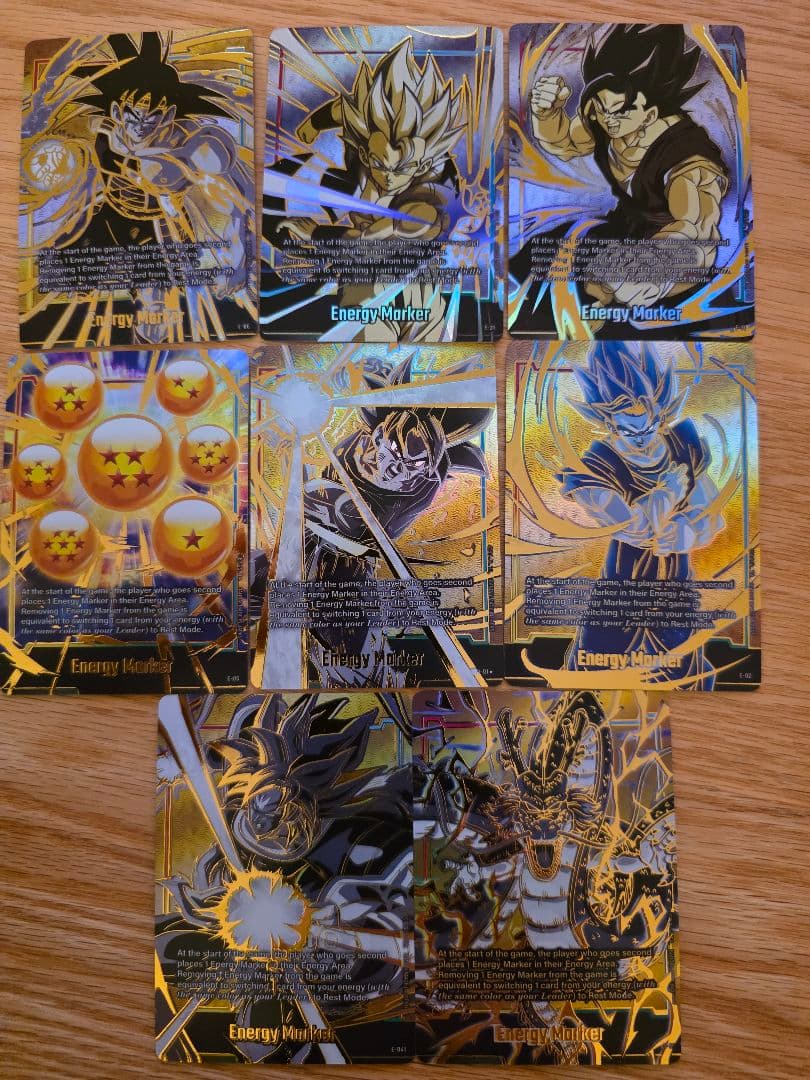 ドラゴンボール フュージョンワールド エナジーマーカー 8枚セット