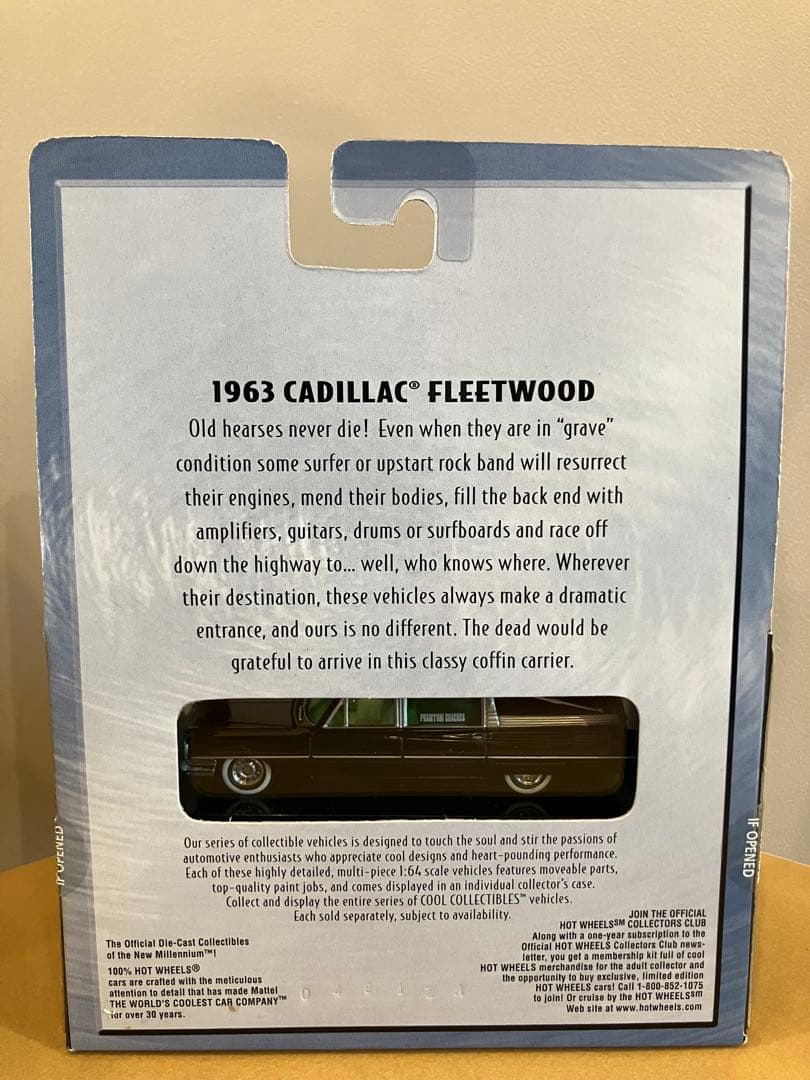 1963 Cadillac Fleetwood ミニカー 限定版