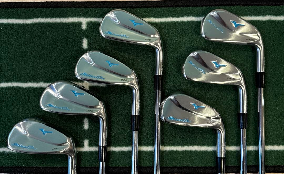 Mizuno Pro 225、245コンボ　アイアンセット（カラー特注）