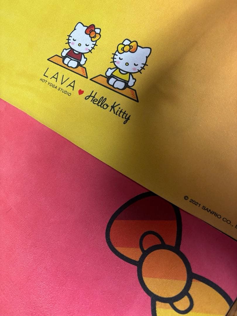 【LAVA】 ハローキティ コラボ オリジナルヨガマット 【非売品】
