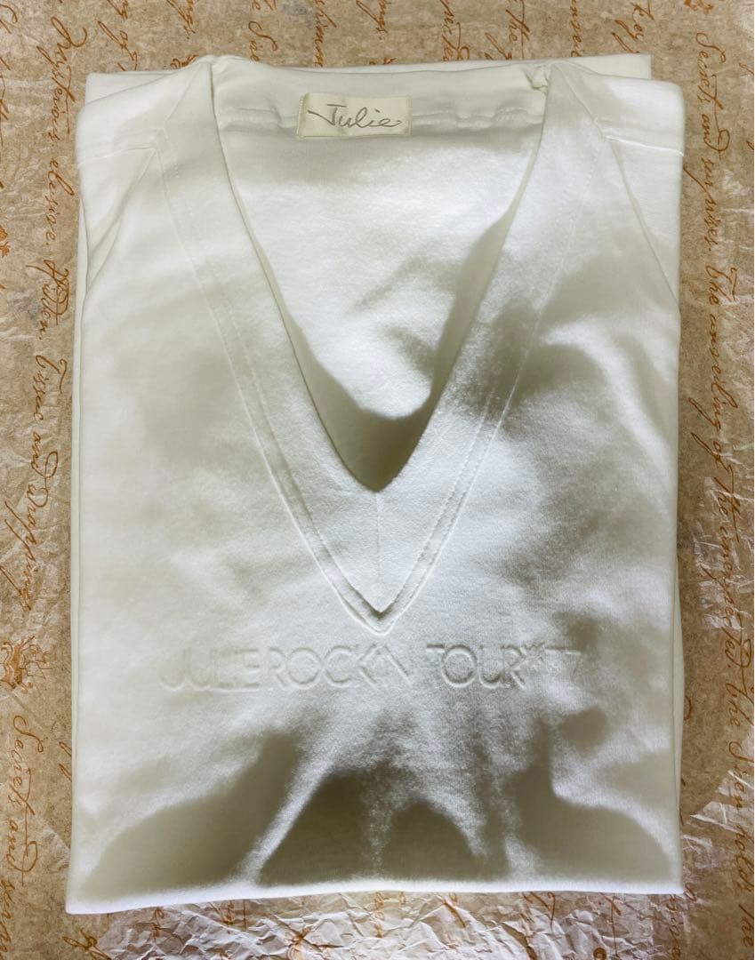 新品未使用 ジュリー 沢田研二JULIE ROCK'N TOUR'77 Tシャツ