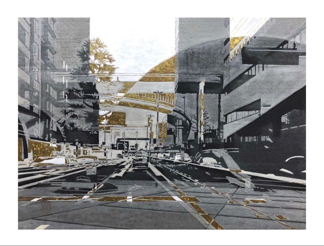 近藤守　日本画　原画　めぐり　現代アート　狩俣公介　kyne 村上隆