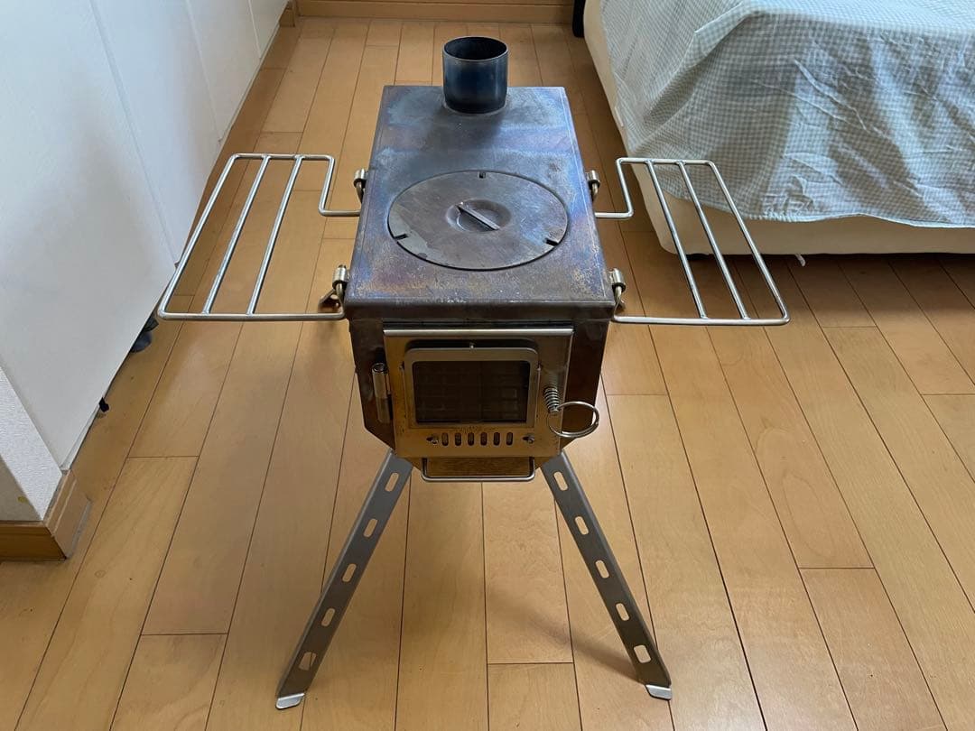 Soomloom KK-stove 、テントガード、ダンパー、延長煙突×3セット